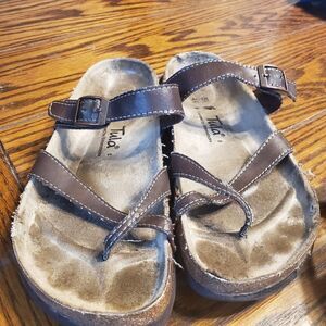 Birkenstock Tula brown sandals sz 4.5